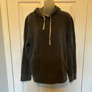 Eddie Bauer Mens sz M Everyday hooded sweatshirt GUC B1313